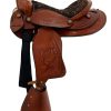 12" Dakota Chocolate Pony Saddle 950sch