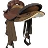 14 Inch Used Big Horn Cordura Trail Saddle 104 Wide Tree
