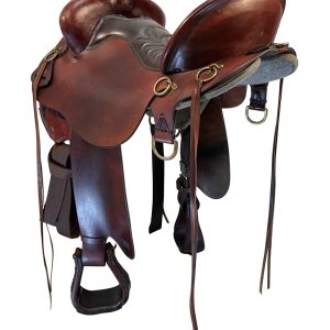 HOLD 2025/12/15c 16.5Inch Used Tucker High Plains Trail Saddle 260