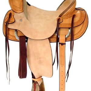 16 Inch Used Billy Cook Ranch Saddle 2280