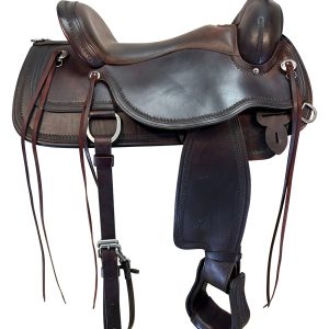 17 Inch Used Circle Y Topeka Trail Saddle Wide Flex2 Tree 1651