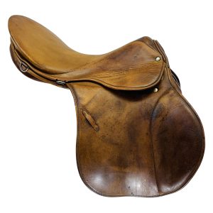 PRICE REDUCED! 18 Inch Used Stubben Jump and Hunt Saddle B16 204