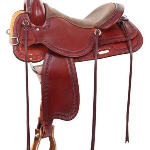Circle Y High Horse Dusty Road Trail Saddle 6822
