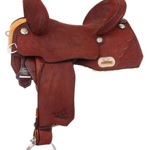 13.5" to 17" Circle Y Josey-Mitchell Renegade Hustler Barrel Saddle MJ54