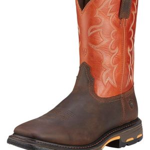 Men's Ariat Dark Earth WorkHog Boots 10005888